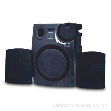 2.1-channel Computer Speakers with 4W + 2W x 2 RMS Power Output